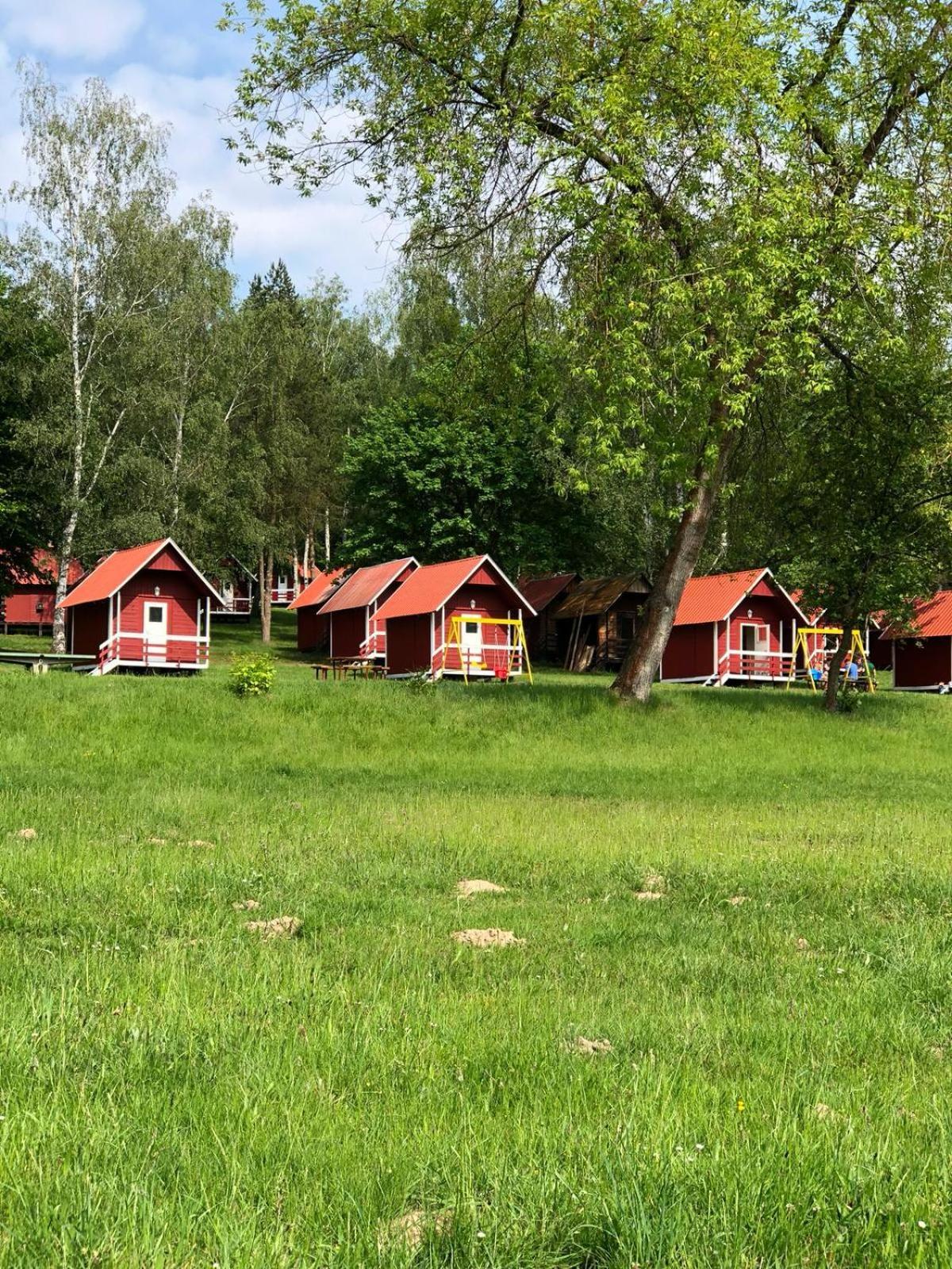 Kemp Andělská laguna Slapy Nalzovice Exterior foto